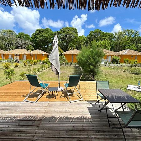 Bungalow La Kawannaise - Piscine, Terrasse, Plage Grand-Bourg  Buitenkant foto