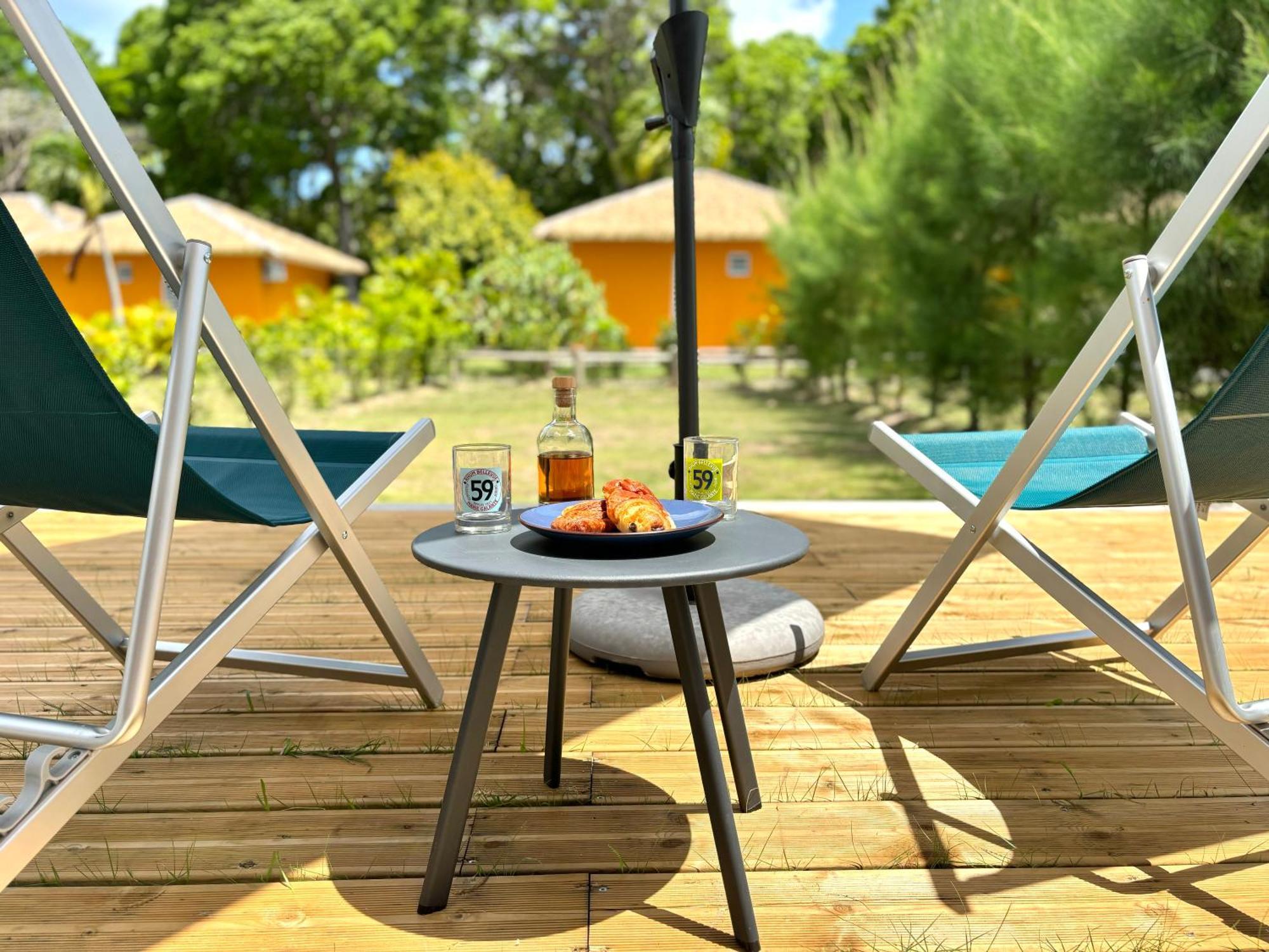Bungalow La Kawannaise - Piscine, Terrasse, Plage Grand-Bourg  Buitenkant foto